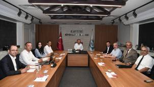 Başkan Büyükkılıç'tan OSB Başkanlarıyla katı atık ve çevre konulu ''istişare'' tolaptısı