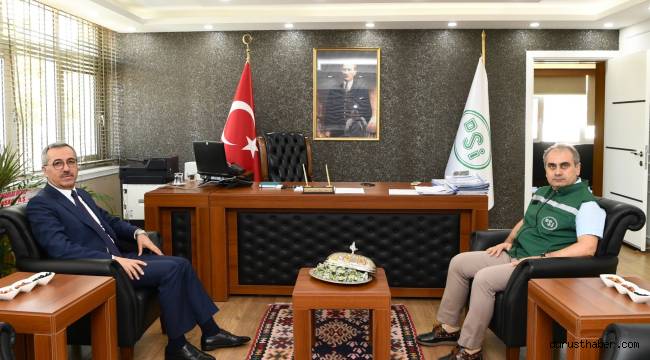 Başkan Güngör’den Çelik ve Biçer’e Ziyaret