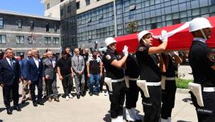 Başkan Güngör, Polis Meamet Özyürek’in Cenaze Törenine Katıldı