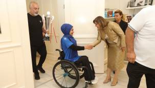 Başkan Şahin , Türkiye 2'ncisi Gazişehir Gaziantep takımını ağırladı 