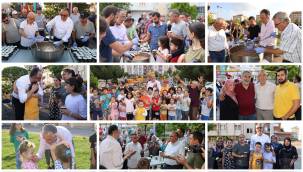 Başkan Savran'a mahallelerinde sevgii seli