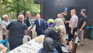  Başkan Tavlı, ''Gazilerimiz başımızın tacıdır''