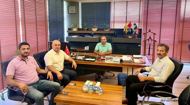 Bem Bir Sen Samsun Şube Başkanı Gayretli SBB AKOM’a ziyaret