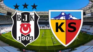 Beşiktaş - Kayserispor FK maç özeti ve golleri | BJK 1 - 0 Kayseri maç özeti