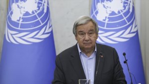 BM Genel Sekreteri Guterres, Ukrayna'nın Odessa Limanı'nda değerlendirmelerde bulundu