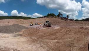 Büyükşehir, atış poligonunda zemin iyileştirmesi yapıyor