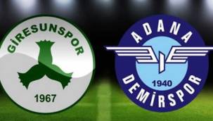 Canlı maç: Giresunspor - Adana Demirspor maçı canlı izle | beIN Sports 2 HD Giresun Adana maçı canlı şifresiz izle