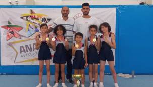 Cimnastik Kayseri takımı Türkiye Şampiyonu oldu