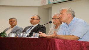 Çubuk'ta muhtarlar Ankara Savaşı yüzey araştırma projesi hakkında bilgilendirildi