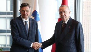 Cumhurbaşkanı Erdoğan, Slovenya Cumhurbaşkanı Pahor ile bir araya gelecek