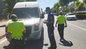 Denetimlerde 23 toplu taşıma aracına yasal işlem yapıldı