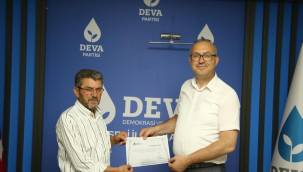 DEVA Partisi Özvatan’a ilçe başkanı atadı
