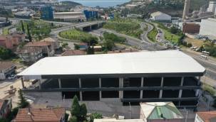 Dilovası Katlı Otoparkına modern uzay kafes sistemi