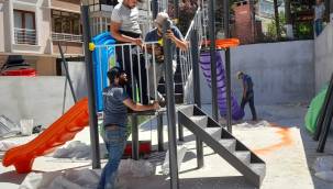 Ergüven 1sokak'ta çocuk parkı 