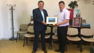 Eski Başkan İkiz’den kardeş belediye Merkez Jupa’ya ziyaret