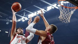 FIBA 2023 Dünya Kupası Avrupa Elemeleri'nde Türkiye, Letonya'ya yenildi
