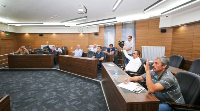 Hacılar Belediyesi meclisi Ağustos ayı toplantısını yaptı