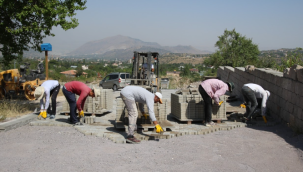 Hacılar'da İmar Yolu çalışmaları sürüyor