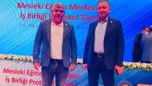 Havza TSO Başkanı Acar ile Meclis Başkanı Başaran Ankara’da