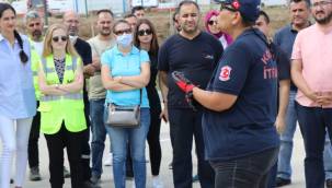 İtfaiye ve AFAD’dan İMES OSB’de tatbikat