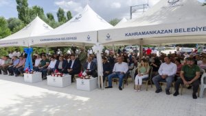 Kahramankazan'da imam evi törenle hizmete girdi