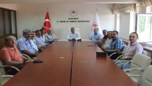 Karaman'da elma değerlendirme toplantısı yapıldı