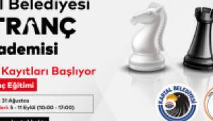 Kartal Belediyesi Satranç Akademisi Kayıtları Başlıyor