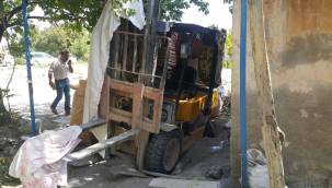 Kayseri'de 450 bin liralık forklift çalan 2 şüpheli yakalandı