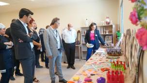 Kayseri’de psikiyatri hastalarından el sanatları sergisi