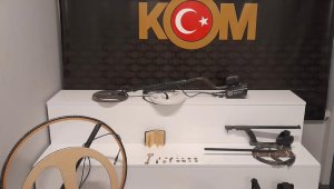 Kayseri'de tarihi eser operasyonunda bir şüpheli gözaltına alındı