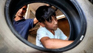 Lastik tamir ederken keşfedilen çocuk, Türkiye şampiyonasından madalyayla döndü