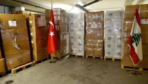 Lübnan Meclisi Türkiye'ye 90 tonluk tıbbi yardımı dolayısıyla teşekkür etti