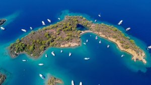 Mavi turun adresi Göcek, yabancı turistlerle hareketlendi