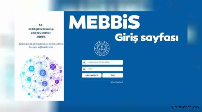 MEBBİS nasıl giriş yapılır? MEBBİS ne demektir? MEBBİS modülleri nelerdir? MEBBİS giriş sayfası