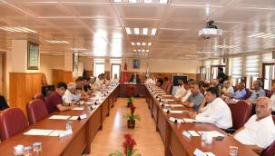 Muş'ta Ağustos ayı meclis tolantısı yapıldı 