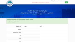 Online ‘İtfaiye raporu başvurusu’ hizmeti hayata geçirildi 