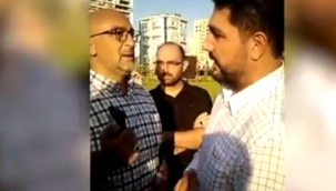 Saadet Partisi'nin programına zabıta ekipleri biber gazıyla müdahale etti: Polis tepki gösterdi