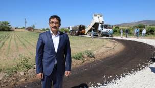 Şehzadeler belediyesi ovada asfalt sezonunu açtı 