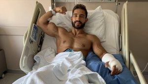 Sol el tarak kemiği kırılan milli cimnastikçi İbrahim Çolak, ameliyat edildi