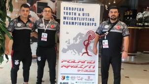 Sporcularımız milli forma ile Avrupa halter şampiyonasında