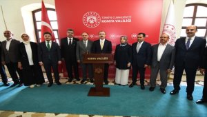 Ticaret Bakanı Muş, AK Parti Konya İl Başkanlığını ziyaretinde konuştu: