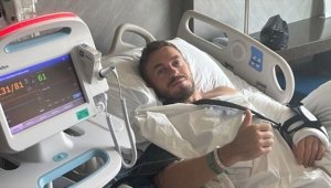 Trabzonsporlu futbolcu Edin Visca ameliyat edildi