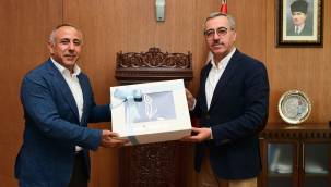 Türkoğlu Kaymakamı Hersanlıoğlu’ndan Başkan Güngör’e Veda Ziyareti