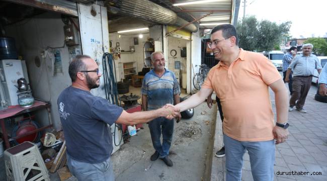 Tütüncü Mahalle Esnafıyla Kucaklaştı