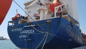 Ukrayna 'çalıntı tahıl' taşıdığı iddia edilen Suriye bayraklı geminin Lübnan'dan ayrılmasına tepkili