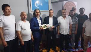 Ülkü Ocakları İl Başkanı Çelik'ten Uygur'lara anlamlı ziyaret