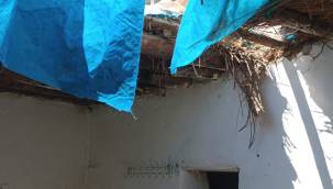 Yıkılan evin tamirini devlet yapacak