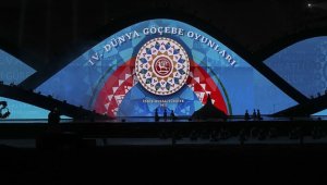 4. Dünya Göçebe Oyunları'nın resmi açılış töreni yapıldı