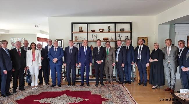 AK Parti Genel Başkanvekili Kurtulmuş, AB üyesi ülkelerin büyükelçileriyle bir araya geldi