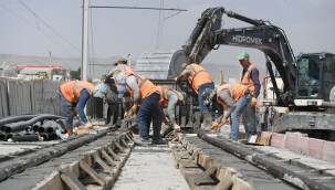 Anafartalar - Şehir Hastanesi - Mobilyakent Tramvay Hattı test sürüşü Eylül ayı sonunda başlayacak